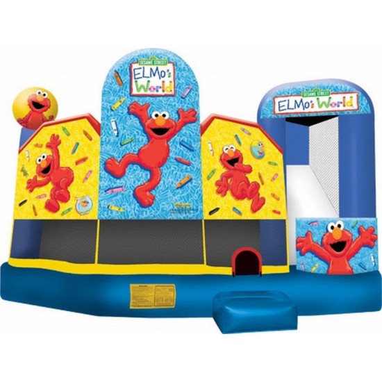 Inflatable Elmo's World 5 In 1 Combo Inflatable Elmo's World 5 In 1 Combo