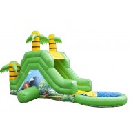 Inflatable Garden Slide Jungle
