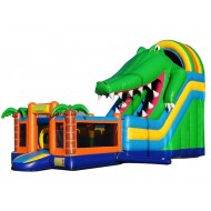 Inflatable Mutliplay Crocdile Slide