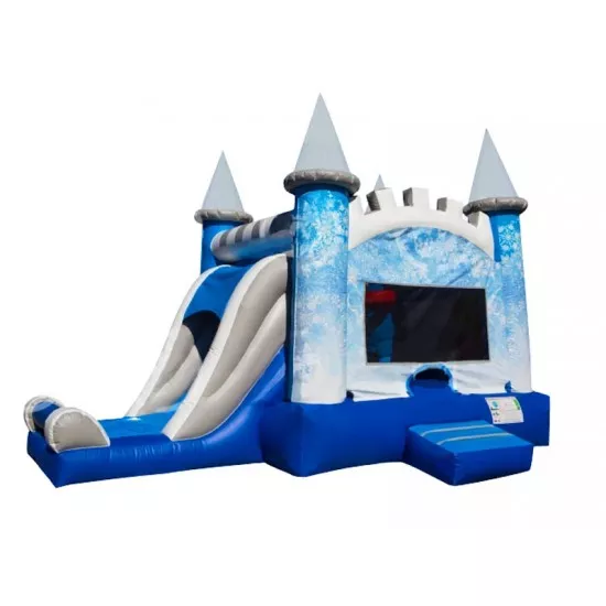 Ice Castle Slide Supplier, Cheap Inflatable Castle In Canada