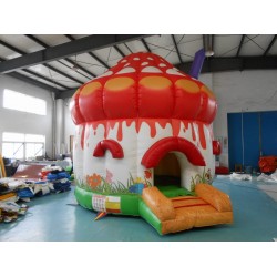 Inflatable Mushroom Castle